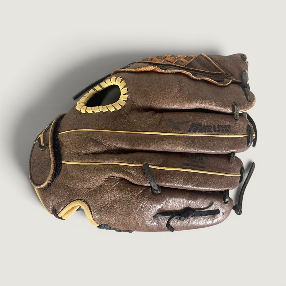 Mizuno Prospect 11.5 Baseball Glove RHT Brown Leather Youth Infield Broken In